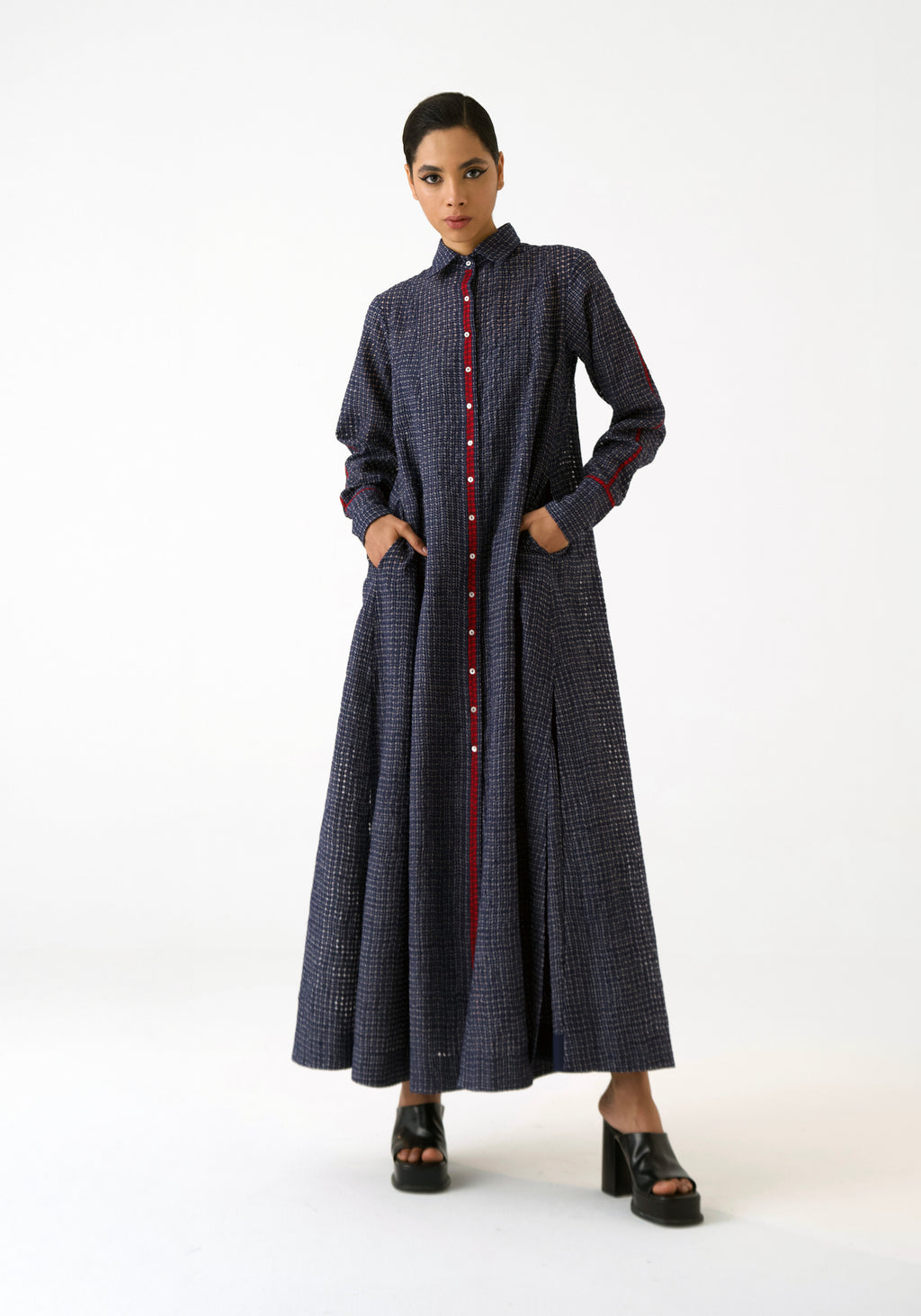 NALA dress blue  amrichdesigns