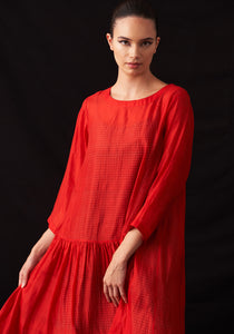 LILA  dress red