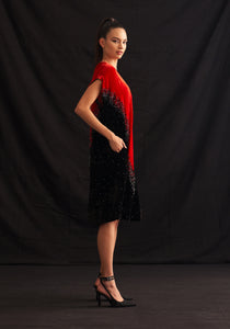 ZOYI  dress red